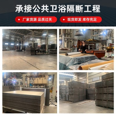 定制公共卫生间隔断板18mm密度板多种材质可选淋浴间洗手间小便板图4