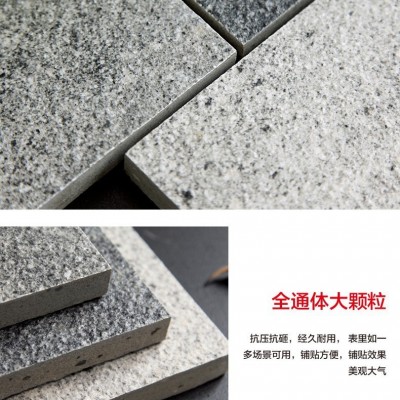 星空灰简约亚光大瓷砖板外墙砖地铺石幕墙通体大颗粒pc仿厂家图3