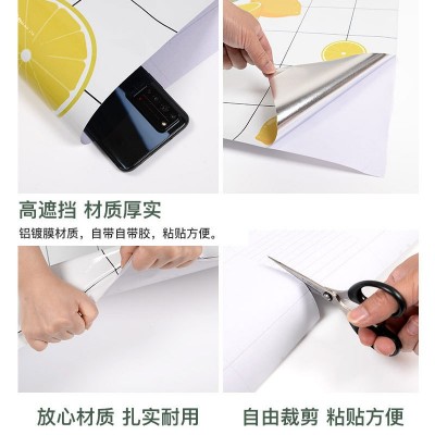 厨房防油污贴纸自粘环保油烟贴防水耐高温瓷砖灶台翻新贴加图3