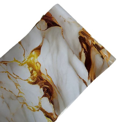 跨境专供鎏金大理石纹墙纸 家装建材背景墙Gilt marble w allpaper图4