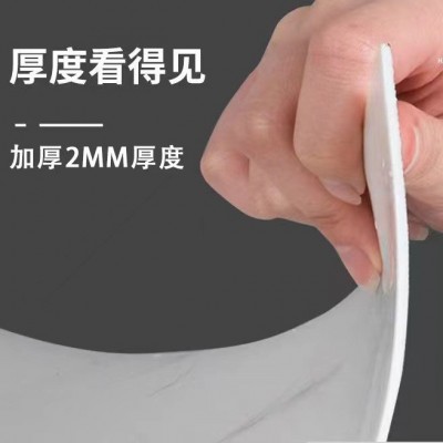 铝塑板仿瓷砖墙贴自粘pvc仿大理石贴纸防水防潮墙面翻新遮丑装饰图4