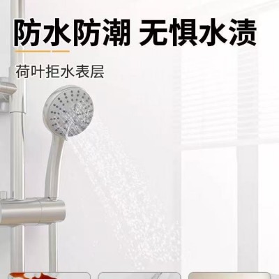 白色大理石墙纸自粘防水防潮客厅电视背景墙面装饰墙板仿瓷砖墙贴图2
