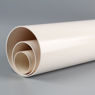 PVC排水管 排风管排污管厂家直销批发塑料排气管 PVC-U管材排水管图4