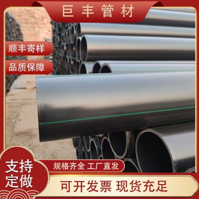 HDPE管 PE穿线管 聚乙烯护套管 高低压电力管 黑色电缆保护管图4
