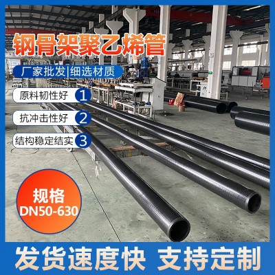 消防给水钢骨架聚乙烯复合管厂家 现货多仓就近发货钢骨架复合管图1