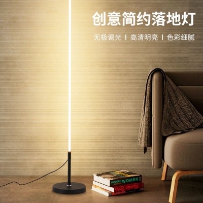 促销简约led线条落地灯客厅卧室床头装饰氛围灯个性ins长条墙角灯图3