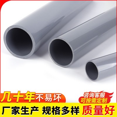 厂家定制国标cpvc给水管浅灰色塑料硬管光伏管道美标pvc工业管材图3