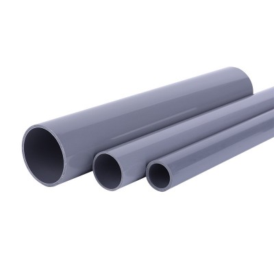 upvc工业管浅灰色防腐塑料硬管DN20-DN400工业级PVC-U给水管图5