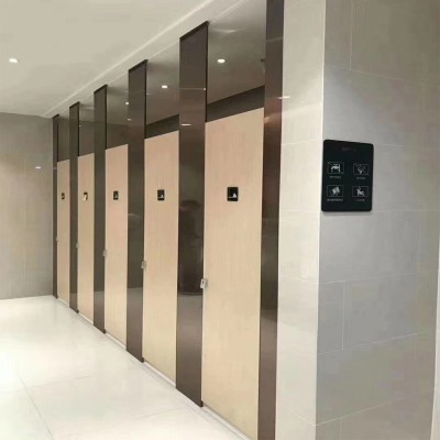 上海公共卫生间隔断厕所抗倍特金属蜂窝板洗手间PVC防潮隔断板图4