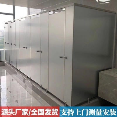 公共卫生间隔断板学校厕所隔断洗手间304不锈钢金属铝蜂窝防水板图5