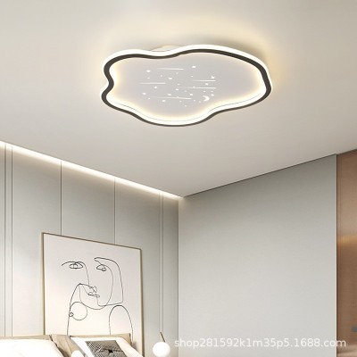 卧室云朵灯LED吸顶灯简约现代主卧儿童房间星空护眼男孩女孩灯具图3