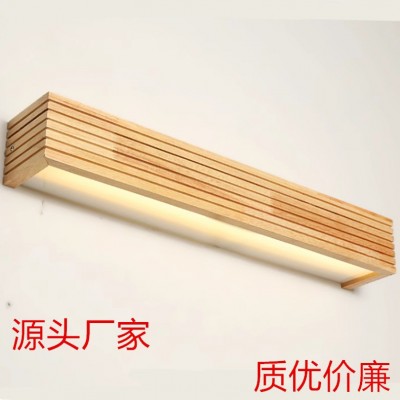 酒店工程led实木壁灯现代简约北欧卧室床头壁灯走廊壁灯B1759图2