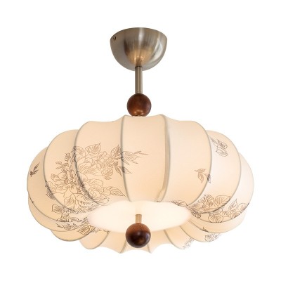 复古南洋风卧室灯吸顶灯新款中古创意南瓜造型艺术书房间主 卧灯具图3