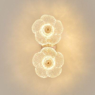 壁灯法式轻奢卧室床头灯客厅背景墙楼梯氛围灯创意房间壁挂灯新款