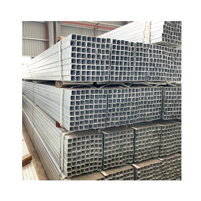 镀锌方管 建筑工程薄壁黑铁方通矩形管厂房 房屋搭建用方管图5