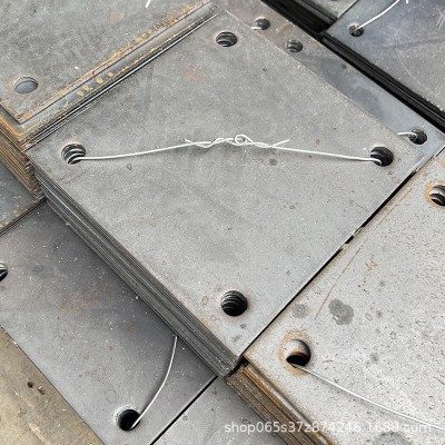 钢板激光切割冲孔加工Q235B预埋钢板 冷热镀锌幕墙铁板预埋件厂家图4