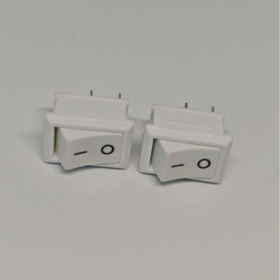 白色KCD-11船型开关桥板开关白色D11玩具开关自锁船型开关图5