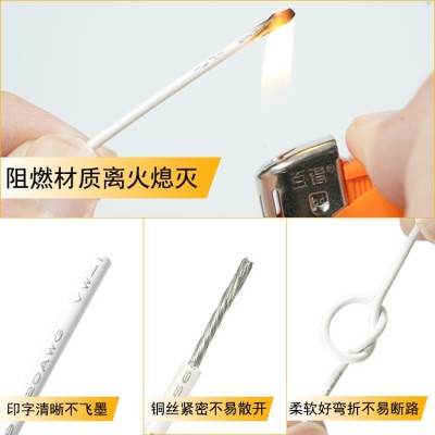 工厂定制PVC批发UL1007电子线28AWG纯铜镀锡铜电线电子设备硅胶线图2