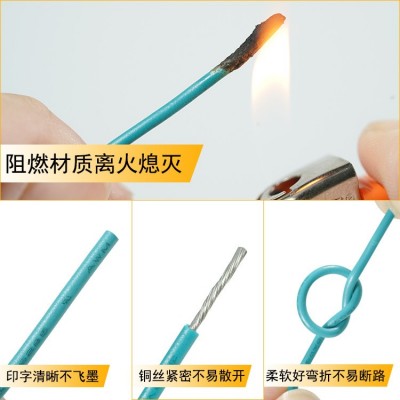 批发美标UL1571电子线 连接导线26AWG耐温高压芯80度定制电线纯铜图2