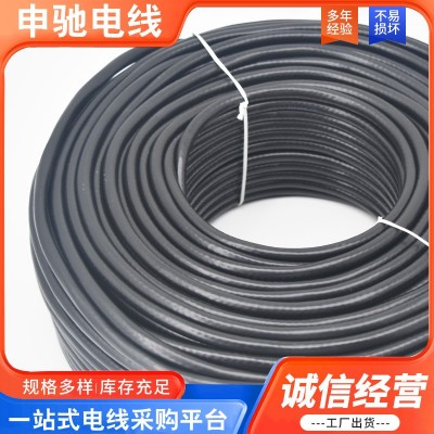 国标纯铜芯trvv电缆线拖链电缆高柔性护套2345芯6坦克链软电线图4