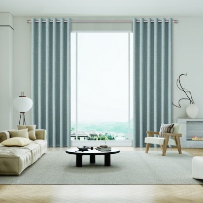 2025跨境爆款100%全遮光涂层外贸亚麻窗帘彩麻棉麻窗帘厂家批发图3