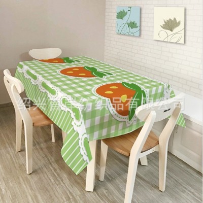 台布数码印花方形桌布批发餐桌布会议室茶几现代简约风图3