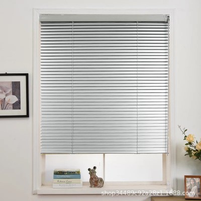 防水百叶窗帘遮阳隔热防晒pvc百叶帘办公室厂房阳台客厅百叶窗帘图3