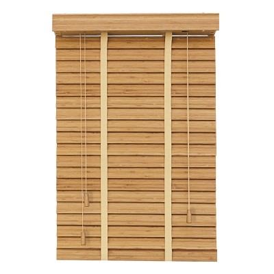 竹百叶实木窗帘中式百叶窗茶室书房餐厅遮阳遮光电动升降卷帘厂家图5