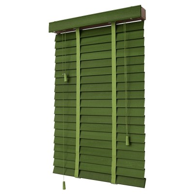 实木百叶窗帘遮光电动卧室卷拉式升降免打孔中古风木百叶窗帘定制图5