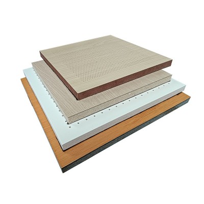 微孔吸音板体育馆报告厅会议室多媒体教室吸音降噪微孔穿孔 吸音板图4