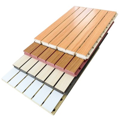 木质吸音板陶铝板阻燃环保隔音板会议室报告厅体育馆穿孔墙面装饰图5