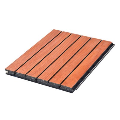 陶铝吸音板A级防火环保免漆墙面装饰会议室报告厅体育馆隔音槽孔图5