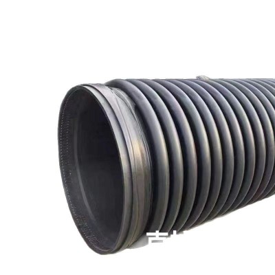 加工定制克拉管 pe增强缠绕管B型结构壁管市政地下排水排污水管道图5