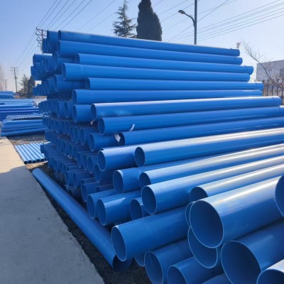 厂家直供蓝色深水井用125 140 160 PVC-U水井套管图2