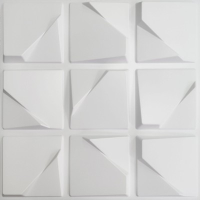 厂家直销pvc装饰墙贴客厅背景墙500*500mm立体浮雕3d墙板三维板图5