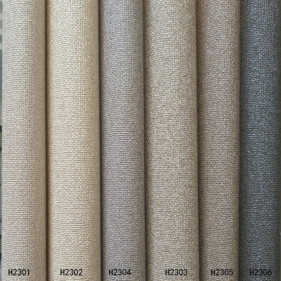 富立彩墙布 素色微孔防火阻燃B1级工装壁布 宾馆酒店工程定制图4