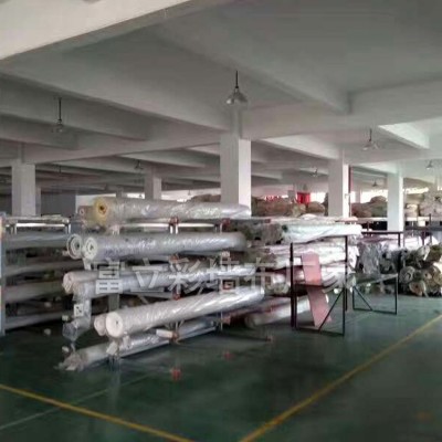 亚麻无缝墙布 酒店工程纯色无缝壁布 富立彩非壁纸 支持来样定制图3