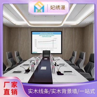 美式实木背景墙家居 欧式整体护墙板 全屋定制 一站式服务图5