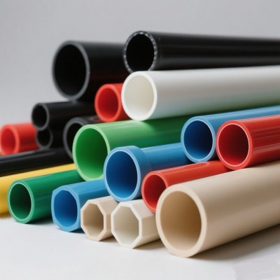 定制工厂PVC硬管材质异形玩具包装塑料管挤出ABS管源头工厂直销图2