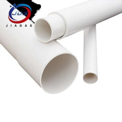 埋地扩口PVC电力管厂家白色红色塑料通讯管电缆保护管穿线管图5