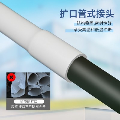 家用暗装塑料通信管 扩口大口径电力管 塑料PVC管 保护套管图2