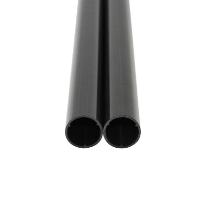 塑料纯色 PVC圆形管子 颜色大小均可订制 小口径加筋圆管可订制图2