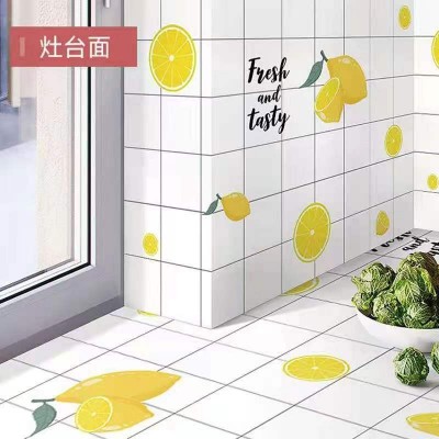 厨房防油贴纸装饰耐高温墙贴防水防潮橱柜瓷砖墙纸自粘铝箔纸灶台图3