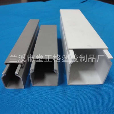 pvc方管矩形管pvc塑料管硬质长方管道环保【】水管给水管图2