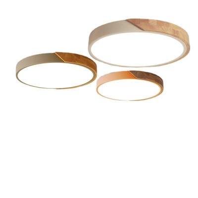 简约现代客厅灯北欧圆形马卡龙儿童房灯卧室吸顶灯led北欧吸顶灯图5