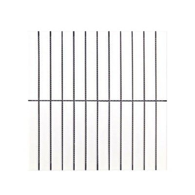 北欧长条陶瓷马赛克黑白灰蓝色窑变瓷砖柱子厨房阳台餐厅工程墙砖图5