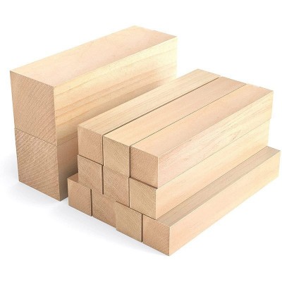 长方形松木条diy建筑模型木方雕刻材料方条方块多规格打孔木块