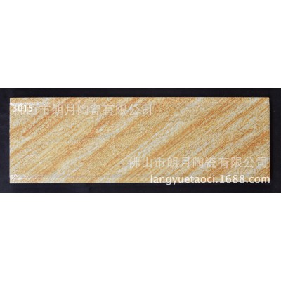 100*300MM外墙砖自建房家装凹凸砂岩风沙纹抗冻耐热别墅室外墙砖图5