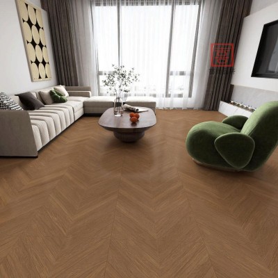 原木风鱼骨纹木纹砖600x1200人字拼仿木地板瓷砖客厅卧室防滑地砖图3