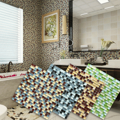 冰裂水晶玻璃马赛克 客厅餐厅背景墙 厨房卫生间马赛克瓷砖